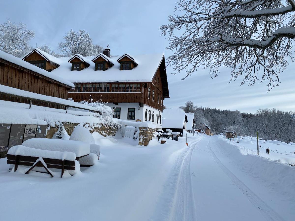 Wellness Hotel Florian Ceske Zleby Stozec Bagian luar foto