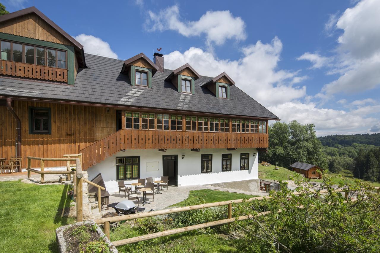 Wellness Hotel Florian Ceske Zleby Stozec Bagian luar foto