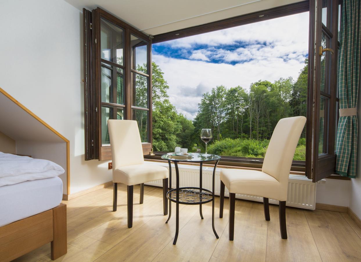 Wellness Hotel Florian Ceske Zleby Stozec Bagian luar foto