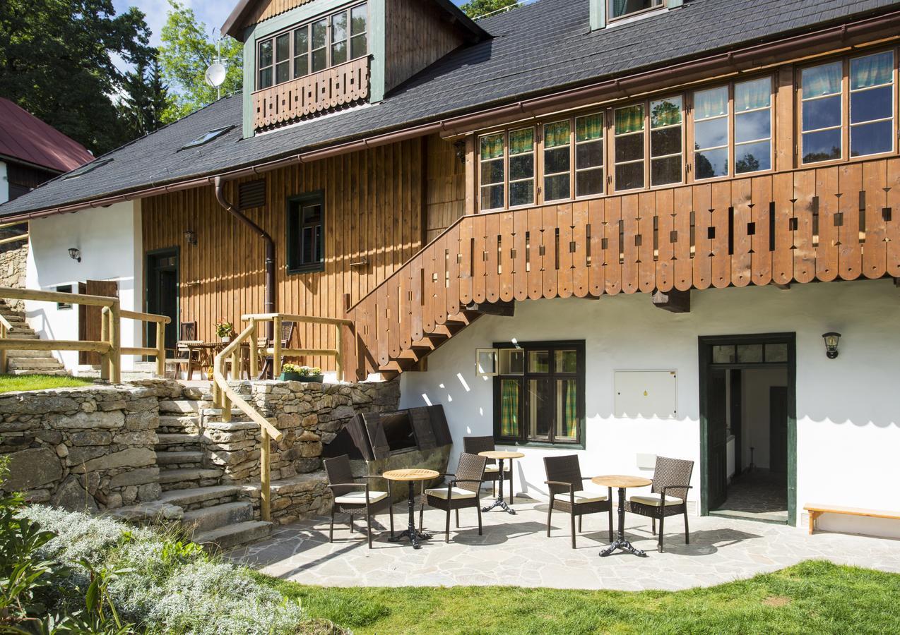 Wellness Hotel Florian Ceske Zleby Stozec Bagian luar foto
